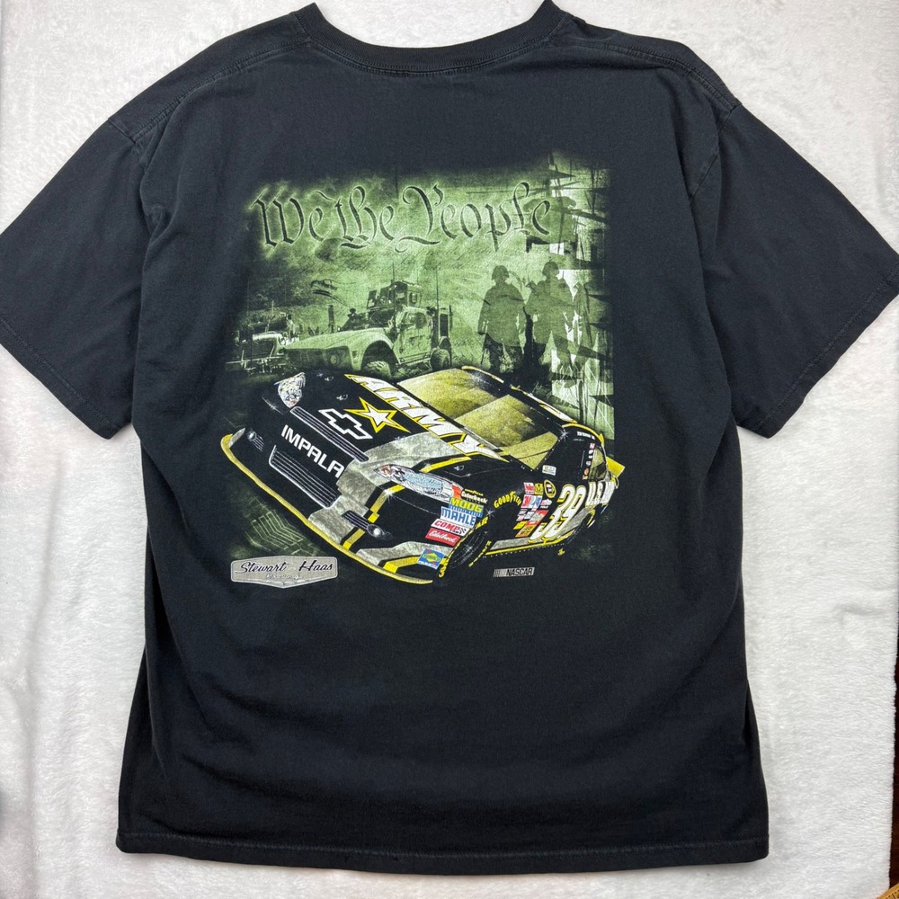 Chase Authentic Ryan Newman US Army NASCAR T-Shirt XL Black We The People Racing